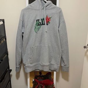 KITH Grey Bloom Hoodie